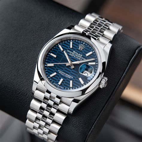 rolex stainless steel datejust blue numbering|rolex datejust blue motif.